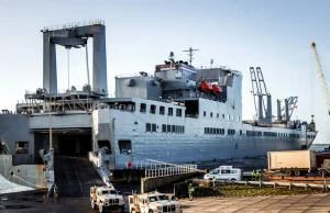 Ogromny transport amerykańskiego sprzętu do Polski i na Litwę. Setki...