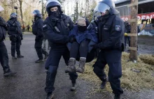 Starcia ekologów z policją w Niemczech. Szefowa MSW nie gryzła się w język