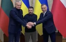 Dziwne zachowanie Andrzeja Dudy podczas wizyty we Lwowie