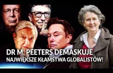 DR M. PEETERS demaskuje NAJWIĘKSZE KŁAMSTWA GLOBALISTÓW!
