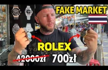 DUZY POLSKI YOUTUBER PROPAGUJE HANDEL PODRÓBKAM Targ z PODRÓBKAMI na Phuket!