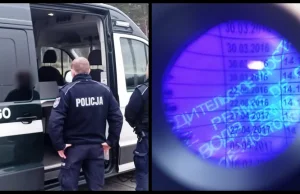 Polak okazał do kontroli ukraińskie prawo jazdy. Dokument był fałszywy