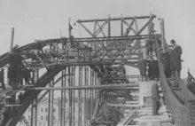 Najstarszy most w Krakowie kończy 90 lat. Archiwalne zdjęcia