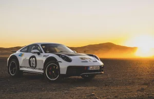 Sobiesław Zasada uhonorowany przez Porsche. Model 911 Dakar ma nowe barwy