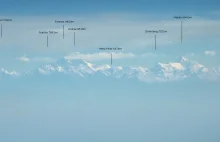 Zdjęcia Himalajów z odległości ponad 500 km