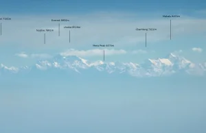 Zdjęcia Himalajów z odległości ponad 500 km