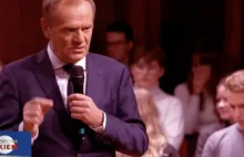 Tusk zachwala TVP Info w spocie promocyjnym stacji. A to powiedział naprawdę