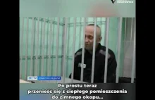Fragment wywiadu z rosyjskim seryjnym mordercą, który chciałby pójść na front