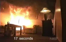 Pożar w mieszkaniu zapoczątkowany od choinki