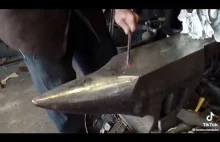 How to make a fire using the reverse forge technique
