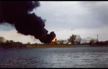 Pożar Rafinerii Gdańskiej Fire in Gdansk Rafinery