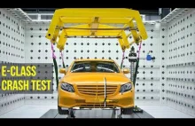 Test zderzeniowy Mercedesa E-klasy 2017 - lepiej niż 5 gwiazdek NCAP