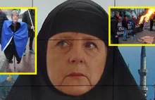 W Białymstoku spalono Angele Merkel. Bo jest współodpowiedzialna za zamachy
