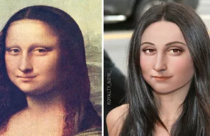 Tak wyglądałaby Mona Lisa i inne postacie znane z historii, gdyby żyły w...