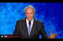 Przemówienie Clinta Eastwooda - rozmowa z niewidzialnym Barackiem
