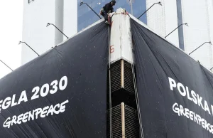 Gdańsk: wszyscy aktywiści Greenpeace zeszli z dźwigów