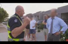 Policjant zamyka gębę ignorantom