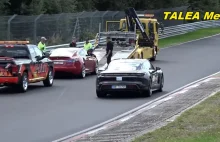 Tesla Model S popsuł się na Nurburgring. Został wyprzedzony przez Porsche...