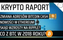 Co tam w sieci? #21 |Co z bitcoinem w 2018?, skąd wzrosty na Ripple i...