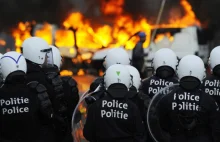 Strajk generalny w Belgii sparaliżuje kraj - protest przeciwko podniesieniu...