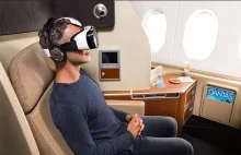 Virtual Reality dla pasażerów pierwszej klasy Qantas