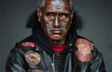Portrety twardzieli z największego, nowozelandzkiego gangu