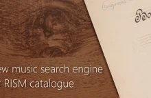 Advanced melody search engine for RISM database
