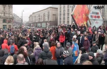 Antywojenne protesty w Moskwie