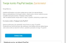 Uwaga na fałszywe maile od PayPal