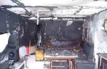 Rodzinie spalił się dom. Pożar wywołał Samsung J5