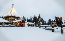 Krótka wizyta w Wiosce Świętego Mikołaja w Rovaniemi, FInlandia