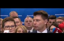 Ryszard Petru w szoku,nową przewodniczącą Katarzyna Lubnauer 25.11.2017