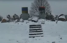 Na Ukrainie zdewastowano pomnik ok. tysiąca polskich ofiar SS i UPA