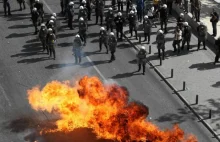 Starcia z policją i demonstracje. Trwa strajk generalny w Grecji