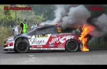 Marcin Prokop pożar samochodu