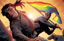 Szwedzki superbohater rozgramia polskich nacjonalistów flagą LGBT