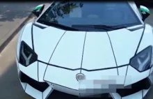 Skradzione lamborghini warte 1,5 mln zł odnalezione w Warszawie.