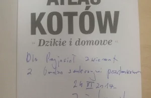 co prezes Kaczyński zrobił z "Atlasem Kotów"?