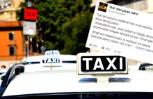 Wyjątkowo butny wpis taksówkarzy. Internauci są oburzeni „Wyginiecie jak...