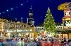 Striezelmarkt – najstarszy jarmark bożonarodzeniowy w Niemczech [GALERIA ZDJĘĆ]