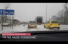 Zima we Wrocławiu zaskakuje drogowców 2019 01...