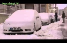 Nagły atak zimy w Turcji
