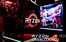 Ryzen 7 1800X (499$) pokonuje i7 6950X (1700$) po "1-Click Overclocking"