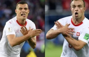 FIFA zbada sprawę prowokacyjnych gestów w meczu Serbia - Szwajcaria