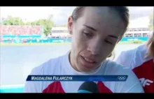 Brązowa medalistka Magda Fularczyk na granicy omdlenia