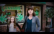 Reklama PRZECIWKO legalizacji marihuany.