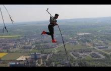 Najwyższy obiekt do tego typu skoków w Europie. 222m w głogowie