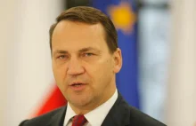 Radosław Sikorski przeprasza za order dla "Biedronki"