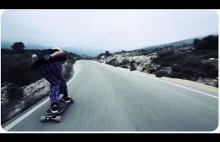 Niesamowity downhill na longboardzie i niespodzianka na koniec trasy