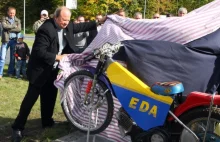 Jerzy Szczakiel odsłonił pomnik swojego motocykla